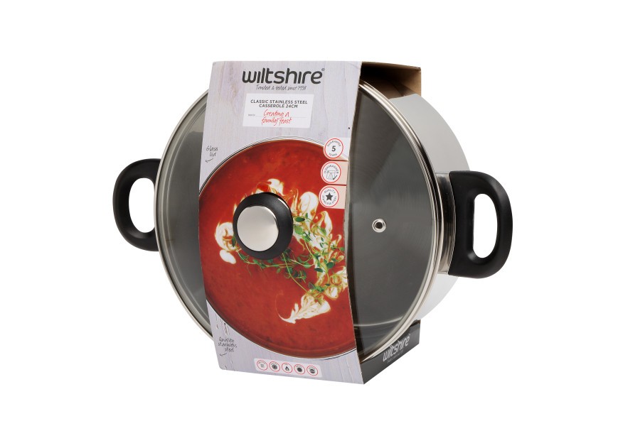 Classic Induction Casserole 24cm|4.80l - Wiltshire