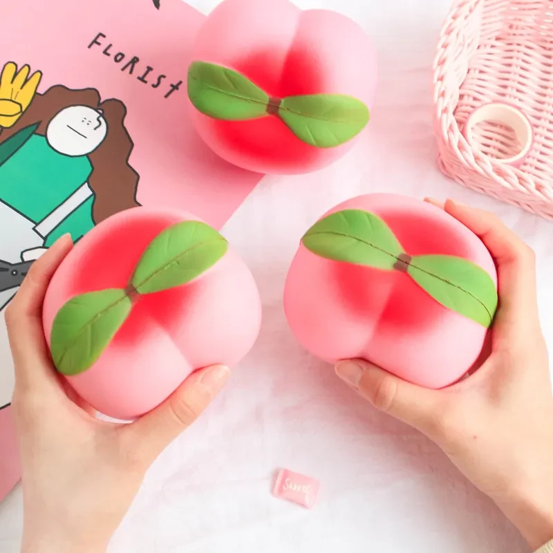 Peach slow rebound toy
