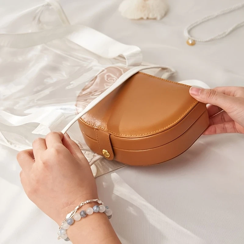 PU Retro High-end - Jewelry Storage Box