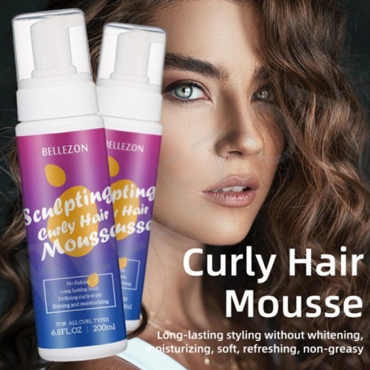 Curly Hair Mousse 200ml Anti-frizz Styling Foam Mousse