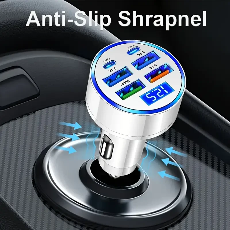 Yixingjia New Model 4USB Car Charger