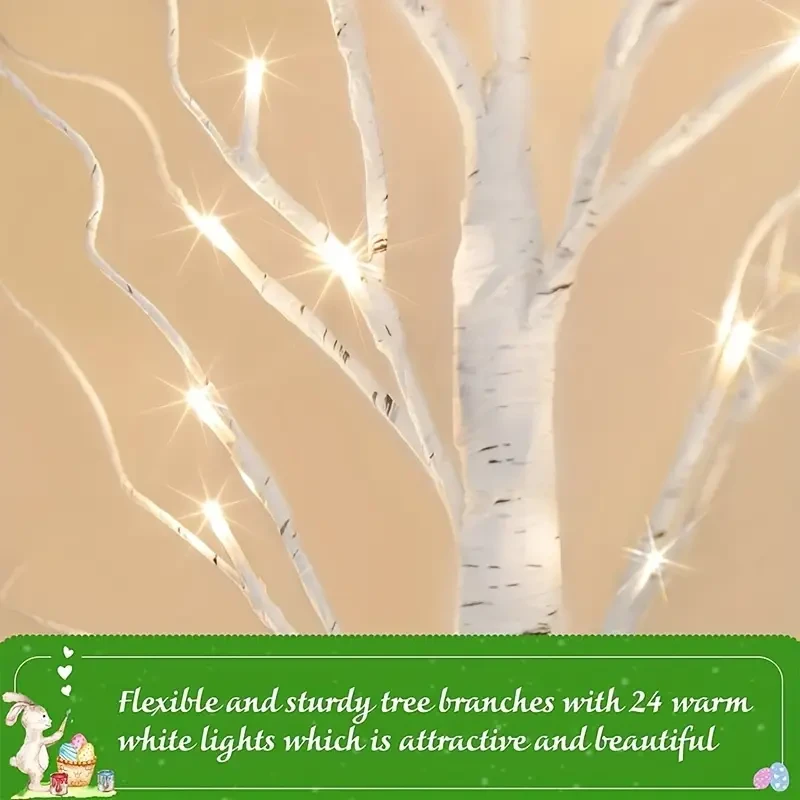24 LED Easter Twinkling Tree