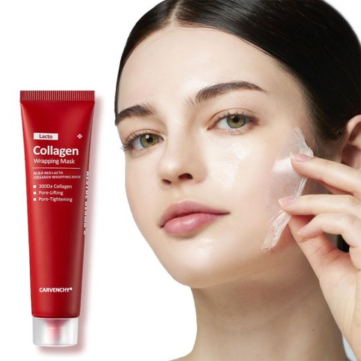 Brightening Skin Color Red Collagen Tightening Facial Mask