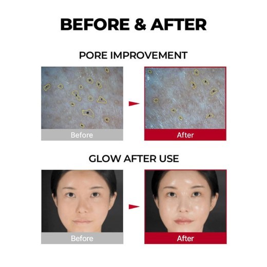 Brightening Skin Color Red Collagen Tightening Facial Mask