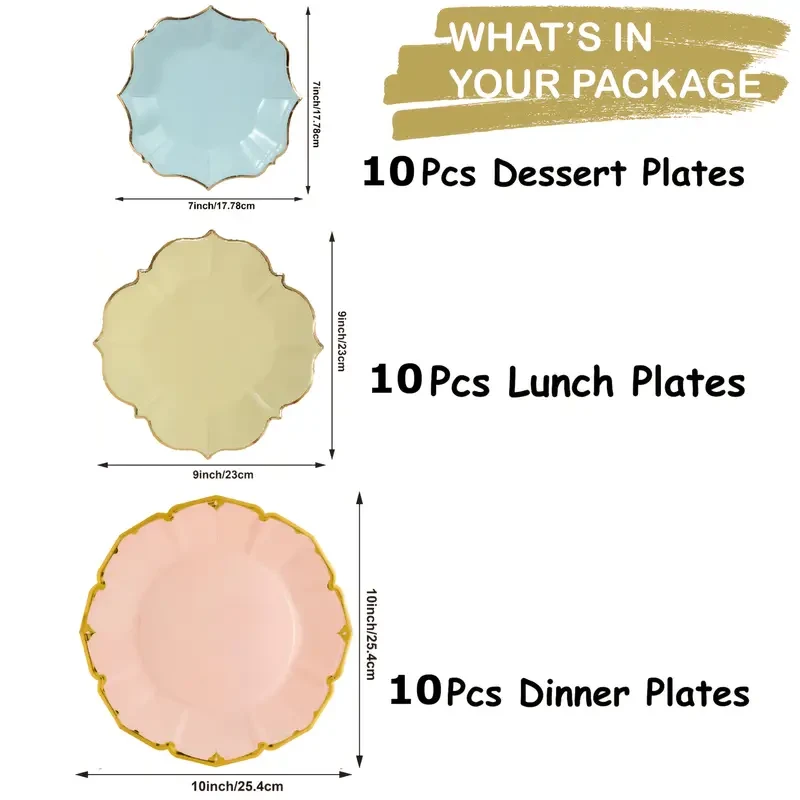 Happy Easter Paper Plates