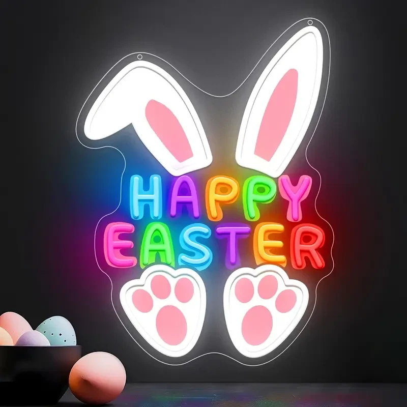Happy Easter Neon Sign