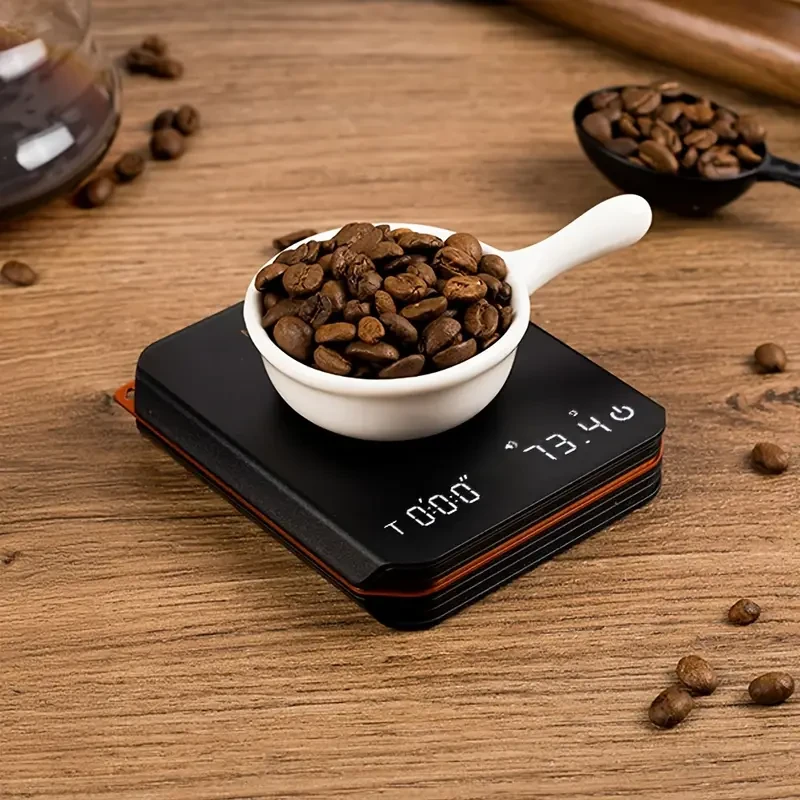 USB Rechargeable Coffee Scale with Timer