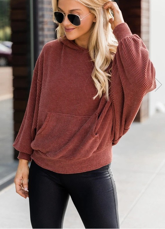 Corduroy Women's Hoodie