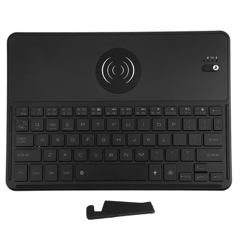 Compatible with Apple , Bluetooth 3.0 Keyboard With QI Wireless Charging
