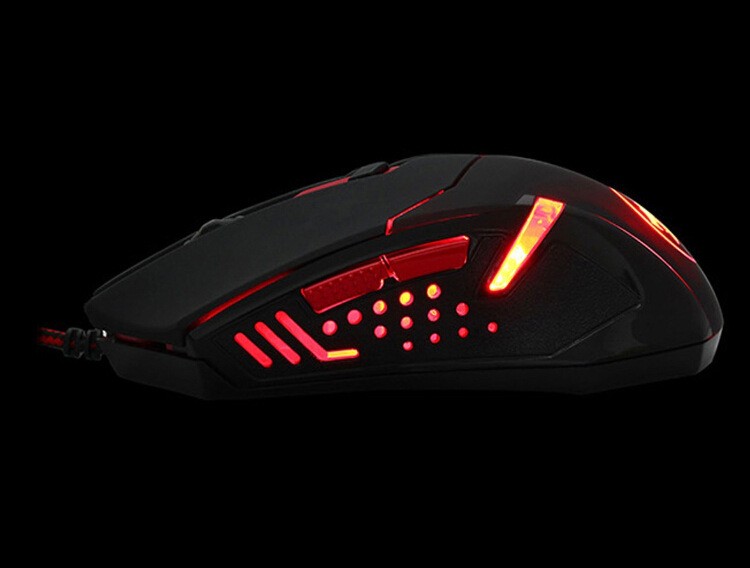 Eating Chicken Luminous Gaming Game USB Wired Mouse