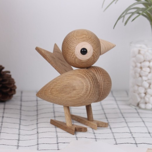 Nordic Home Bird Wooden Craftwork Ornaments