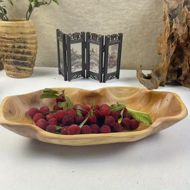 Elegant Solid Wood Serving Tray