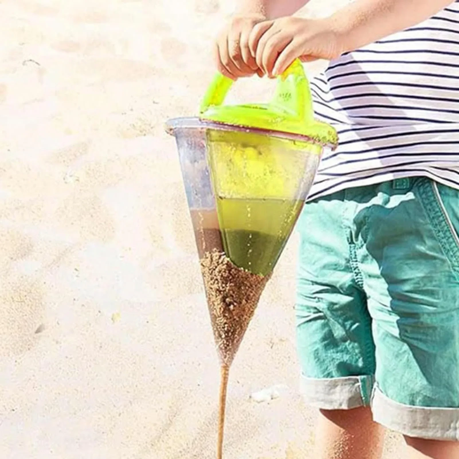 Sand Colander Beach Hourglass Toy