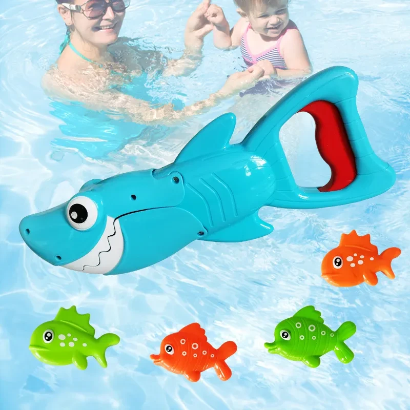 Shark catch small fish toy
