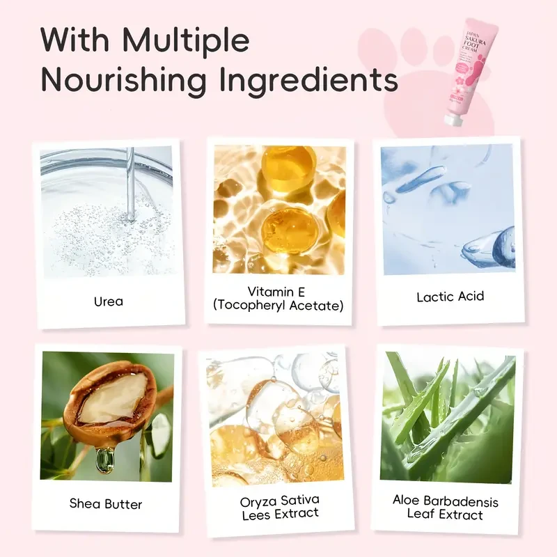 1pc LAIKOU Sakura Foot Cream