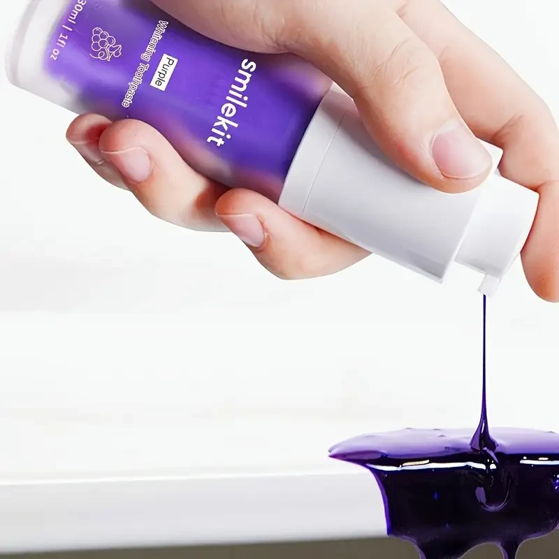 4-Pack SMILEKIT Purple Whitening Toothpaste