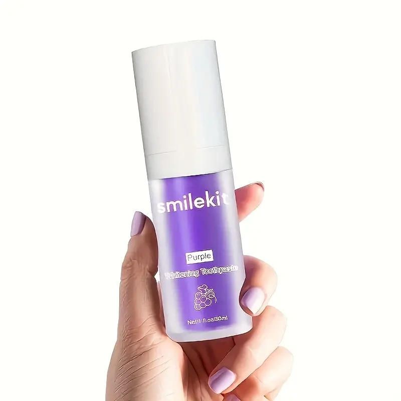 4-Pack SMILEKIT Purple Whitening Toothpaste