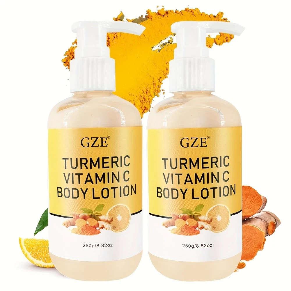 2pcs GZE TURMERIC VITAMIN C BODY LOTION
