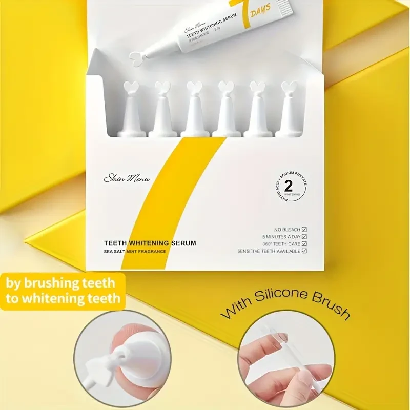 7pcs SOYRAIE HYMEYS Teeth Whitening Serum