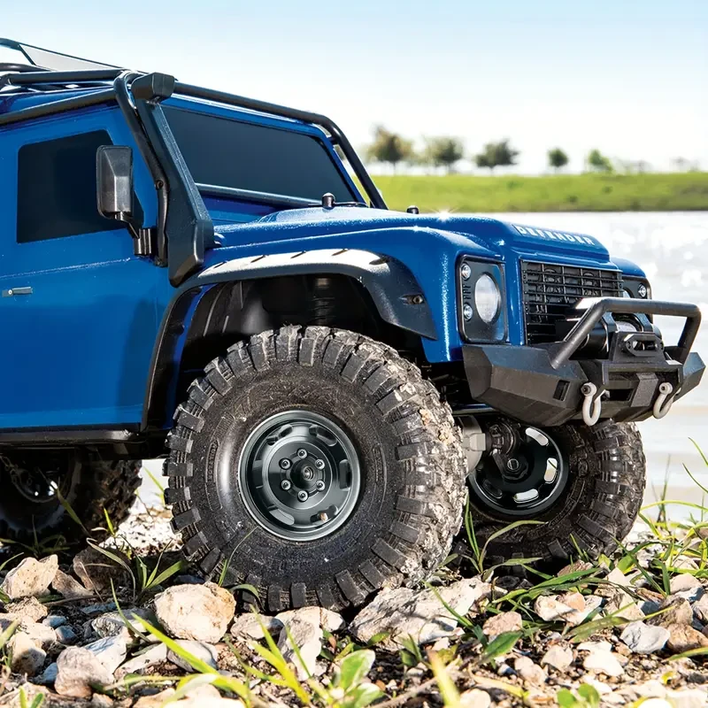 Dashrc 1.9 Beadlock Wheel Rim, 177G Heavy Aluminum Alloy Beadlock Wheels Designed for 1/10 RC Crawler SCX10 TRX4 TRX6 VS4-10 GEN7 GEN8 Enhancements