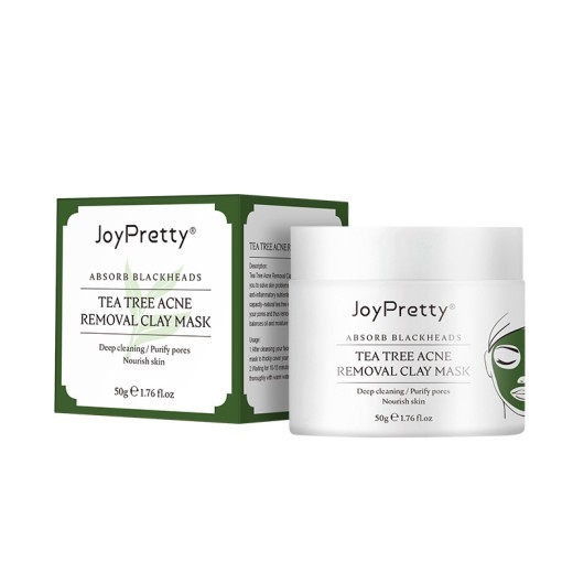 Cross-border Tea Tree Facial Mask Mud Clean Clay Mask To Reduce Blackheads