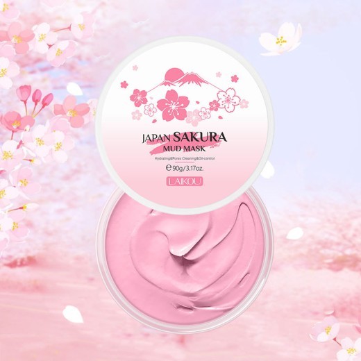 Cherry Blossom Mud Mask Hydrating And Cleaning