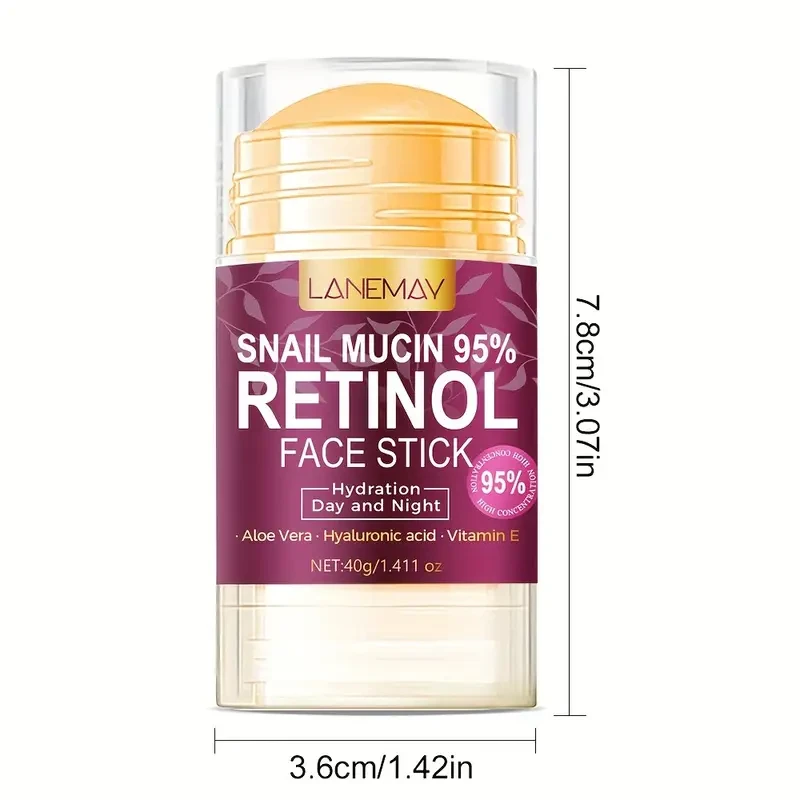 Lanemay Hydrating Snail Mucin Face Stick 1.411 oz