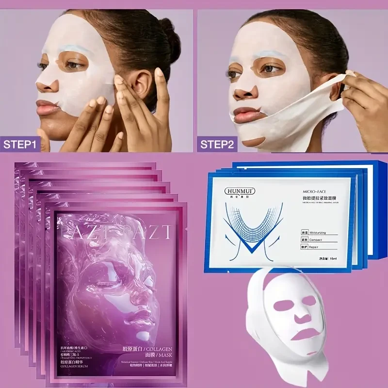 Korean Collagen Facial Mask Set