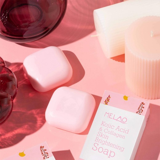 Gentle Cleansing Of Pores, Brightening Skin, Kojic Acid Soap To Remove Mites And Acne