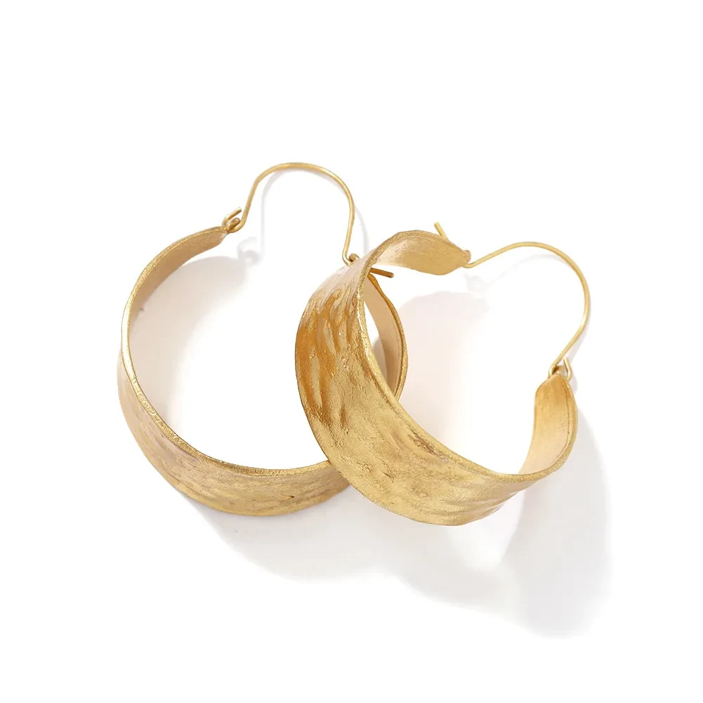 Fashion Metal Round Earrings Trend