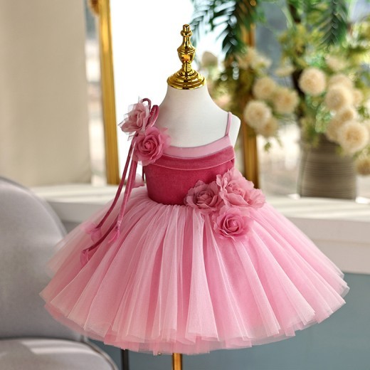 Piano Performance Costume First Birthday Dress