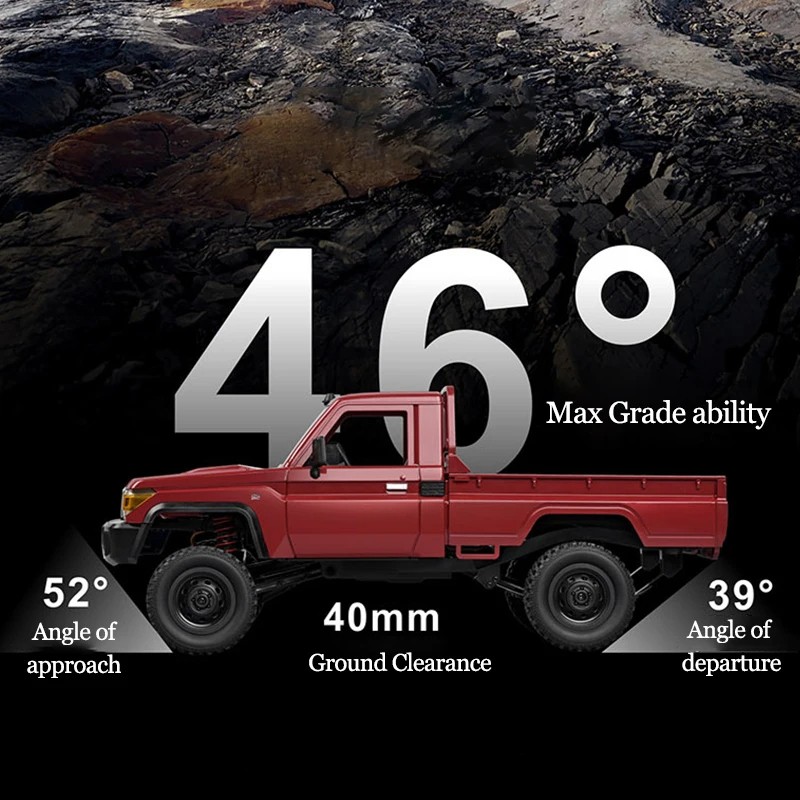 MN82 RC Car 1:12 MN Model RTR Pickup Truck LC79 4WD