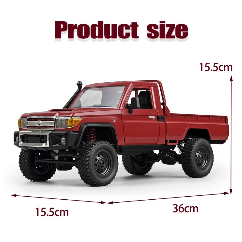MN82 RC Car 1:12 MN Model RTR Pickup Truck LC79 4WD