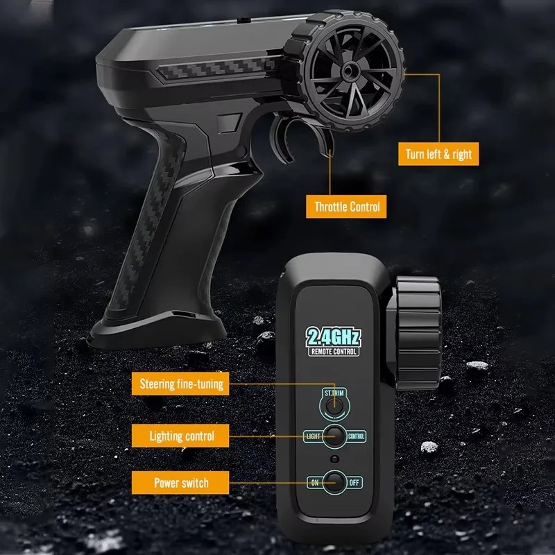 JJRC C8819 1:20 Wrangler 4WD RC Car with LED Lights