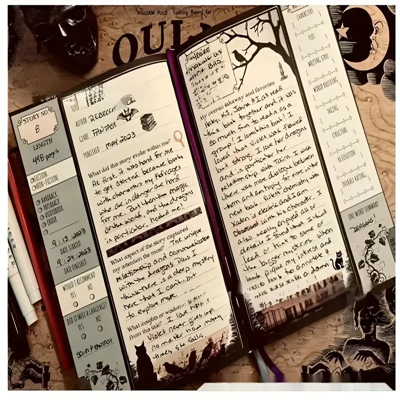 "Waiting for the Night" Themed Journal
