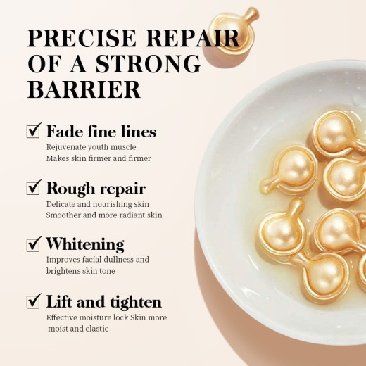 Full English Style Vitamin C Capsules Fading Wrinkle