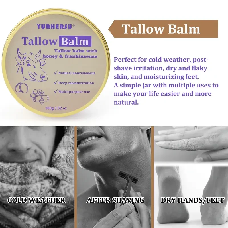 Yurhersu Tallow Balm 3.38 oz