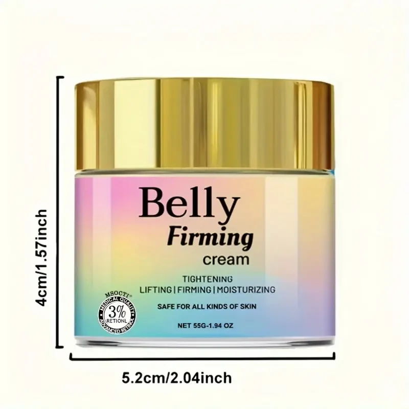 MSOCTI Belly Firming Cream with Ginger Extract And Green Tea Extract for Skin Tightening