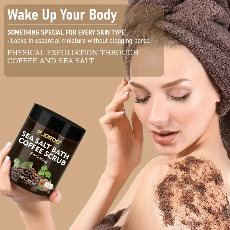 PJORDO Sea Salt Coffee Scrub