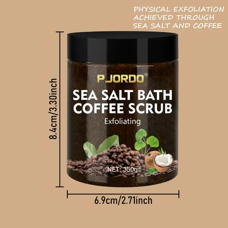 PJORDO Sea Salt Coffee Scrub