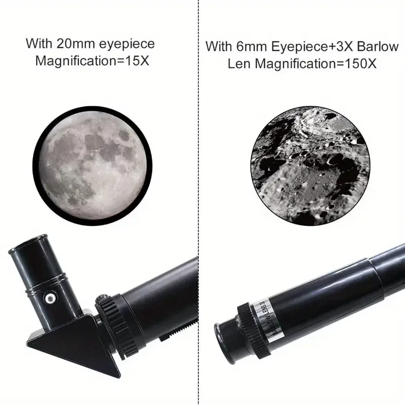 High-Definition Astronomical Telescope for Stargazing & Moon Watching
