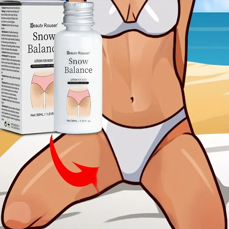 Body lotion for underarms, elbows, buttocks and inner thighs