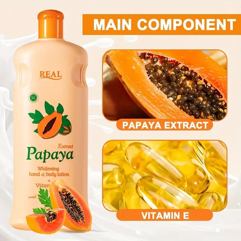 Disaar Papaya Vitamin E Moisturizing Body Lotion