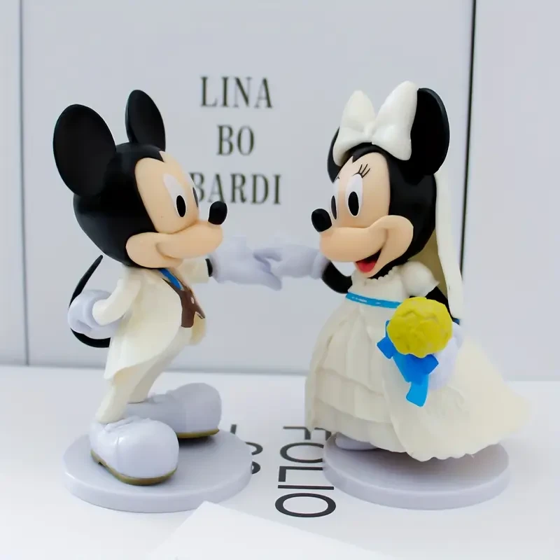 Mickey & Minnie Mouse Wedding Figurines
