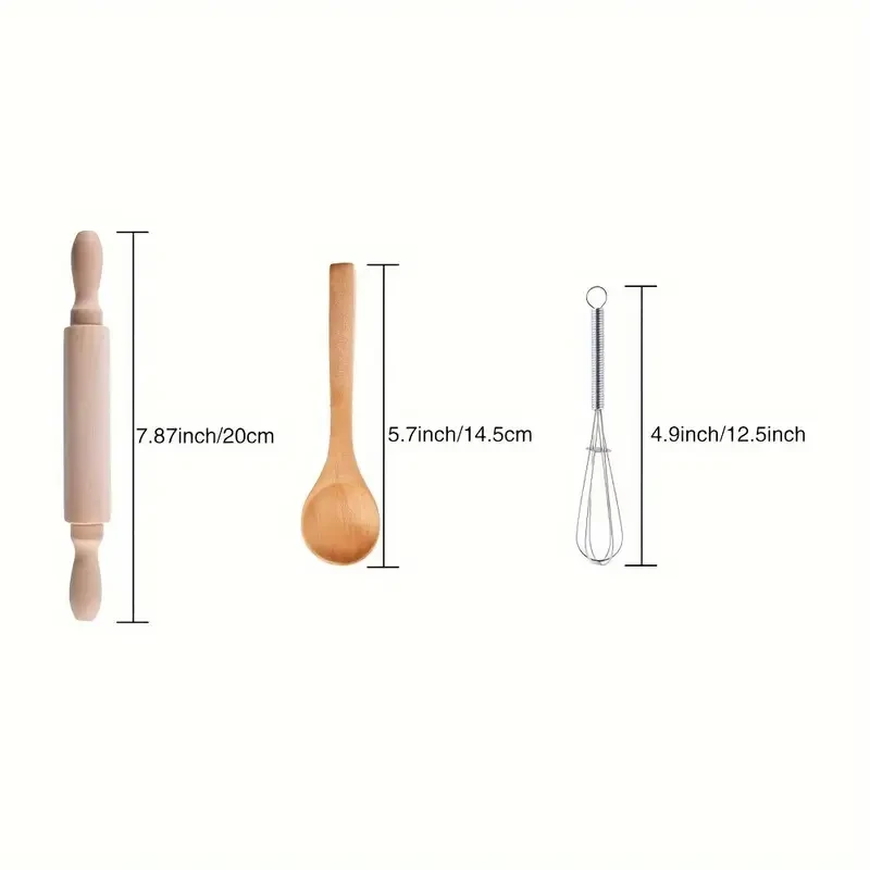 Unicorn Apron Set with Gloves, Chef Hat, and Baking Tools