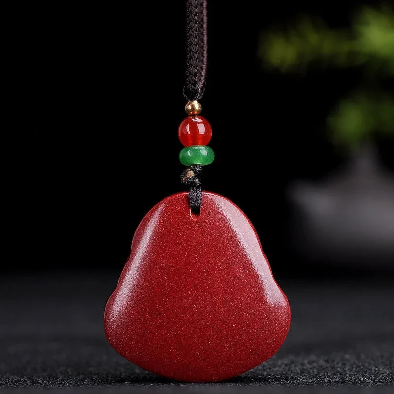 Natural Raw Mineral Alabaster Pendant Necklace