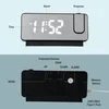 Mirror projection alarm clock