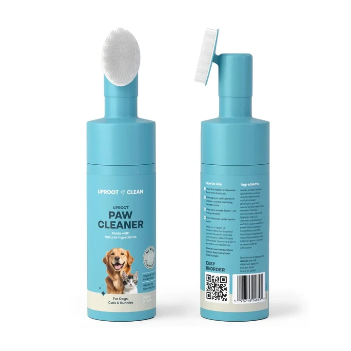 Uproot Paw Cleaner - Rinse-Free Foam Cleanser