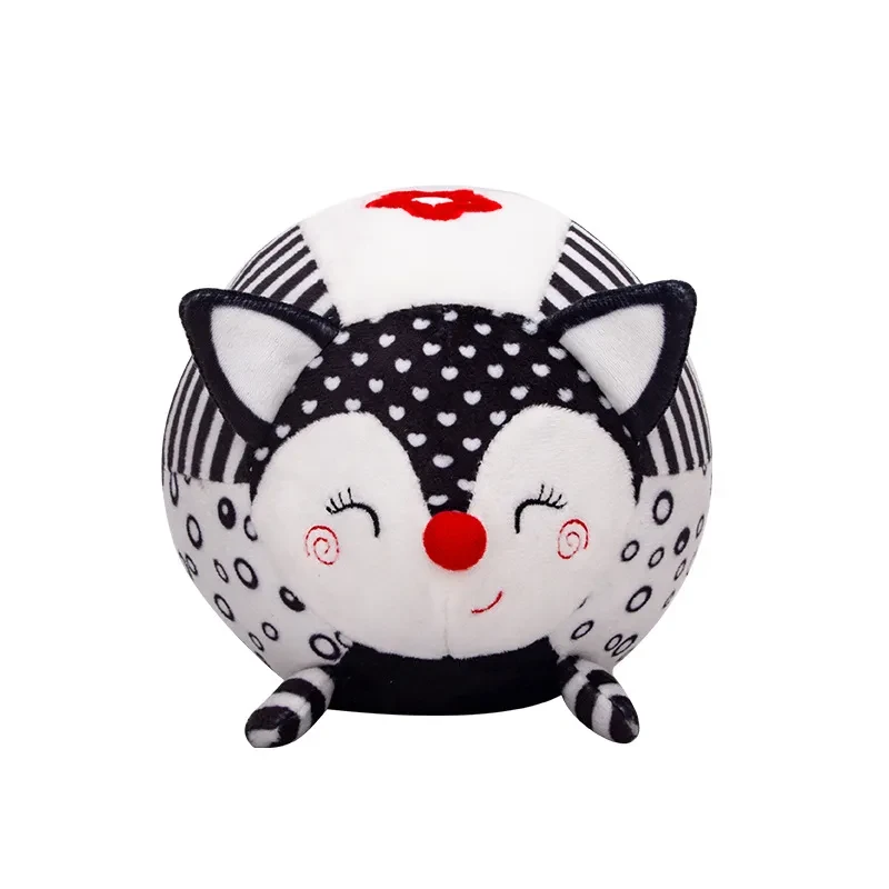 Babies Visually Trained To Touch Black And White Balls