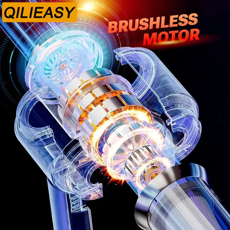 QILIEASY Handheld Dry And Wet Vacuum Cleaner